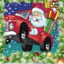 christmas truck jigsaw