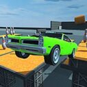 crazy car crash stunts bowling edition