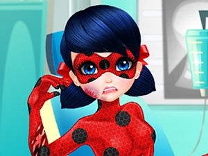Dotted Girl Superhero Ambulance