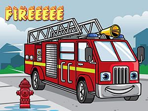 Fire truck puzzle