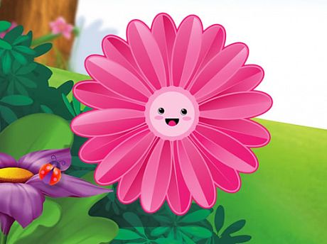 Fun flower puzzle