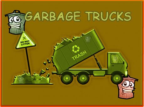 Garbage Truck – Hidden trash can