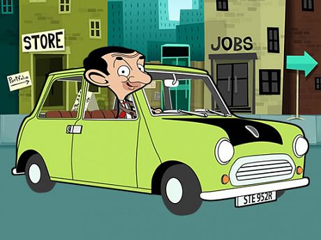 Differences between Mr. Bean's car