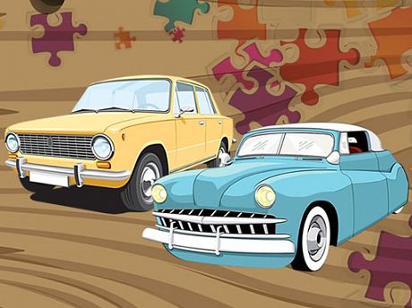 Vintage car puzzle