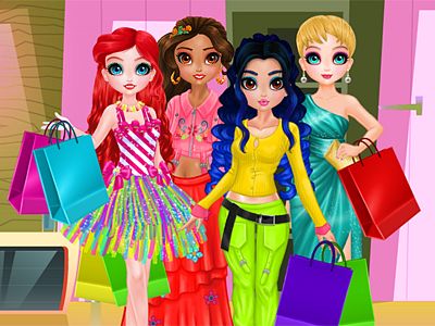 Princesses are crazy about Black Friday