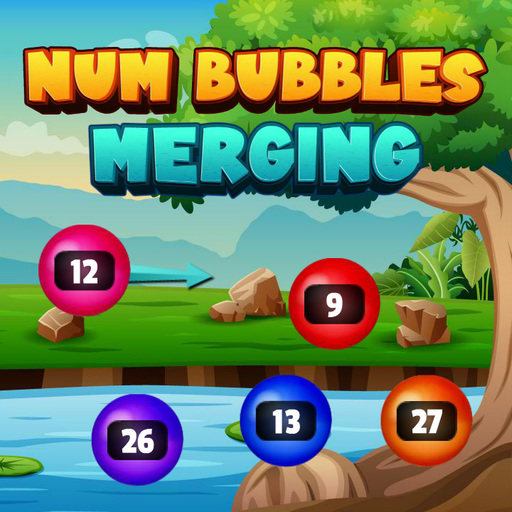 Num bubbles merge