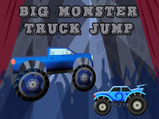 Big monster truck jump