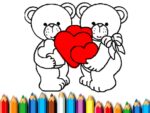 Happy Valentine's Day coloring pages