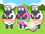 Sheep sorting puzzle: sorting color