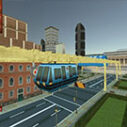 sky train simulator elevated train driving game